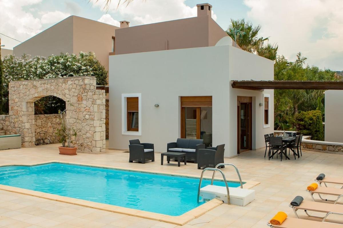 Karena Seaview Villa Gerani Chanion Exterior foto